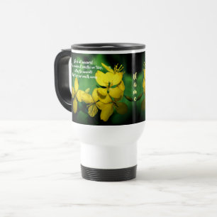 Livet inspirationsoffertblommor, Personlig Resemugg