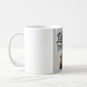 Livet Kärlek är djärvt Kaffemugg