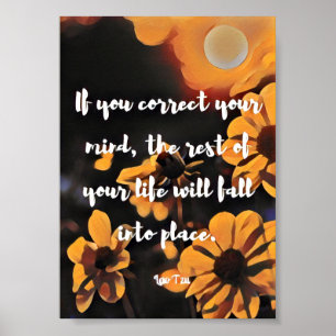 Livet kommer att falla i Ställe-offerten Poster