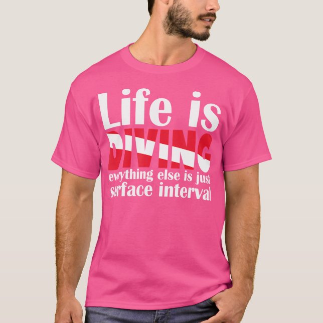 Livet lever t shirt (Framsida)