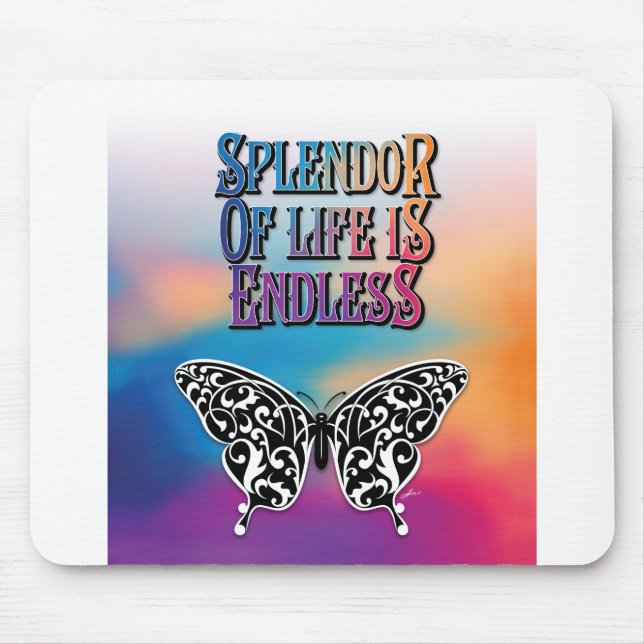 Livet med Butterfly Musmatta (Framsidan)