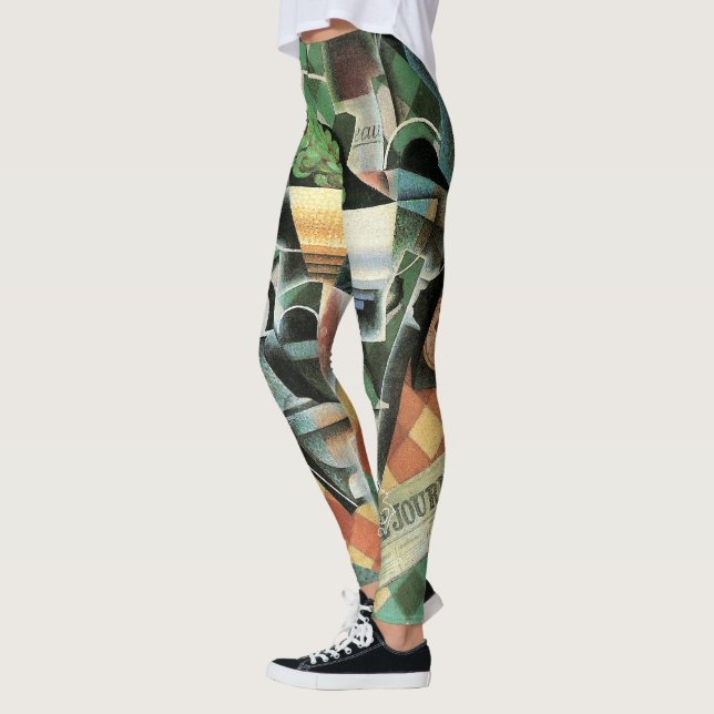 Livet med den kontrollerade tabletecloth av Juan G Leggings (Vänster)