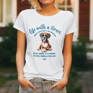 Livet Med en Boxerhund T Shirt