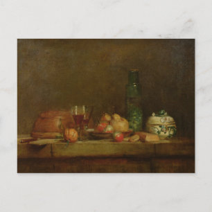 Livet med en Flaska av oliver, 1760 Vykort