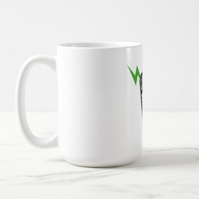 Livet med fullt batteri kaffemugg (Vänster)