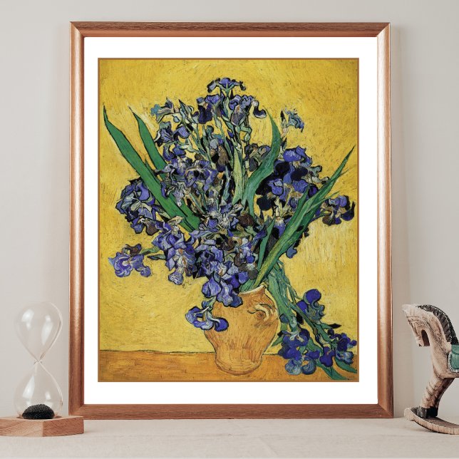 Livet med Iris Vincent van Gogh Poster (Skapare uppladdad)
