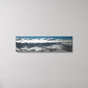 Livet ovan och bortom molnen Panoramiska Canvas