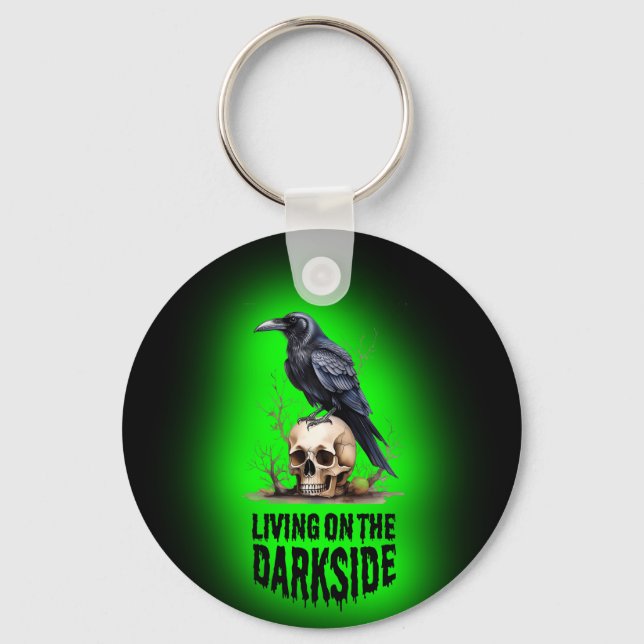 Livet på Darkside Horror Nyckelring (Framsida)