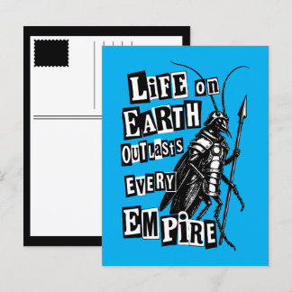livet på jorden överlever varje imperium helg vykort