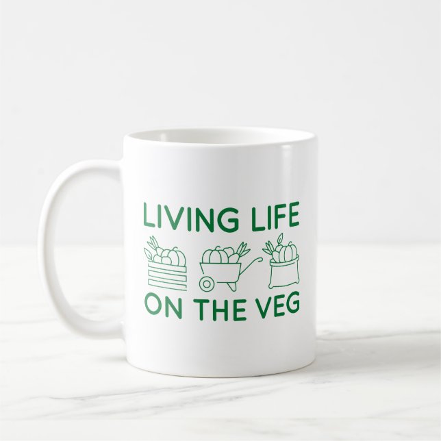 Livet på Veg Kaffemugg (Vänster)
