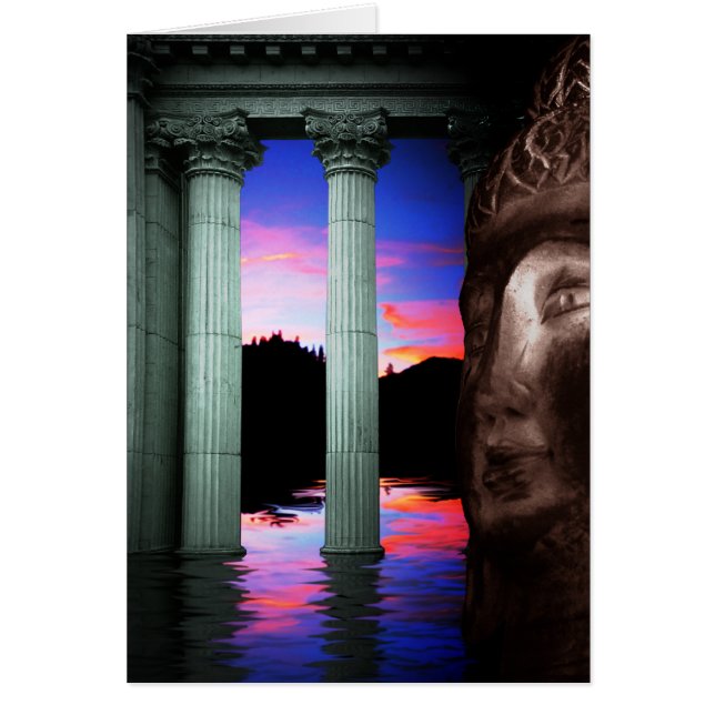 Livet Sjö Hälsningskort (Framsidan)