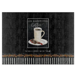 Livet sker över kaffebutiken Latte och Dessert