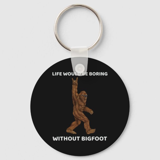 Livet skulle kunna blåsa utan att Roligt Sten på G Nyckelring (Framsida)