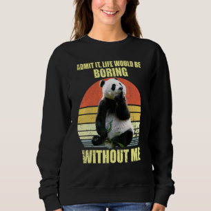 Livet skulle vara en pandabas för panda t shirt