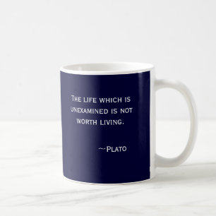 Livet, som är unexamined, är inte den värda kaffemugg
