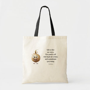 Livet som Onion Tote Bag Tygkasse