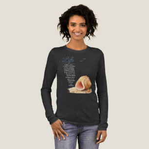 Livet Som Snäckor Inspirerande Kvinnors Tri-Blend T Shirt