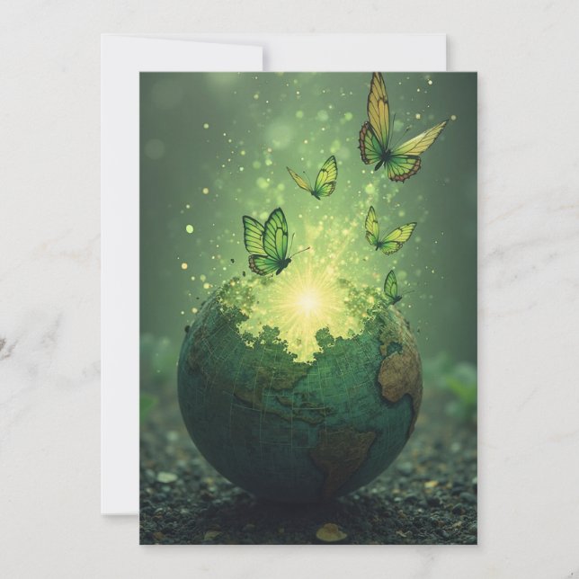 Livet Stigning från Ashes Inbjudningar (Framsida)