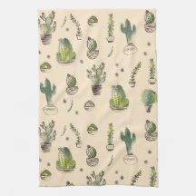 Livet Succulents Cacti Plants Mönster