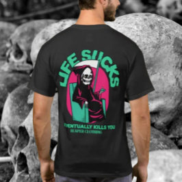 Livet suger av Reaper Clothing T Shirt