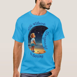 "Livet utan att stirra är tråkigt" t-shirt