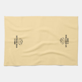 Livet utan bröd är Crumby Kökshandduk