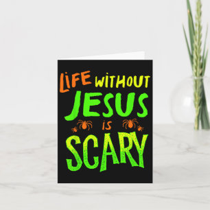 Livet utan Jesus är en skam, kristen Halltoskyldig Kort