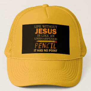 Livet Utan Jesus Roligt Kristet Religiöst Trosbekä Keps