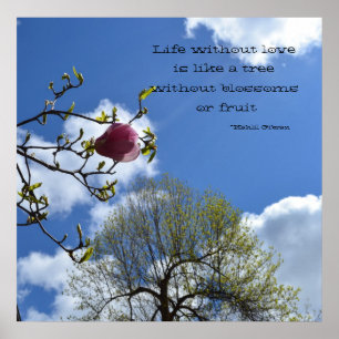 Livet utan kärlek är som poster