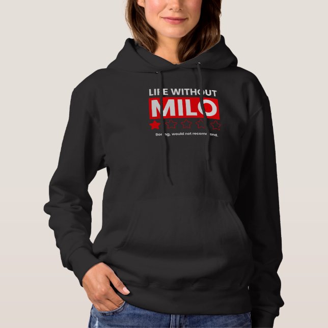 Livet utan Milo Boring skulle inte rekommendera Sa T Shirt (Framsida)