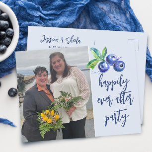 Livet Utanför Äktenskapet Bröllopsfest Inbjudan Vykort