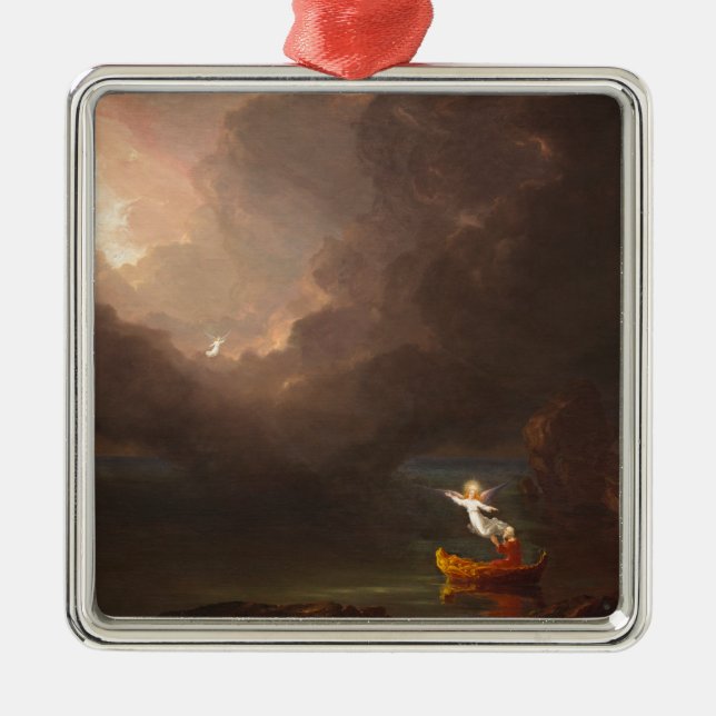 Livets ålder Thomas Cole 1842 Julgransprydnad Metall (Framsidan)