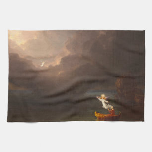 Livets ålder Thomas Cole 1842 Kökshandduk