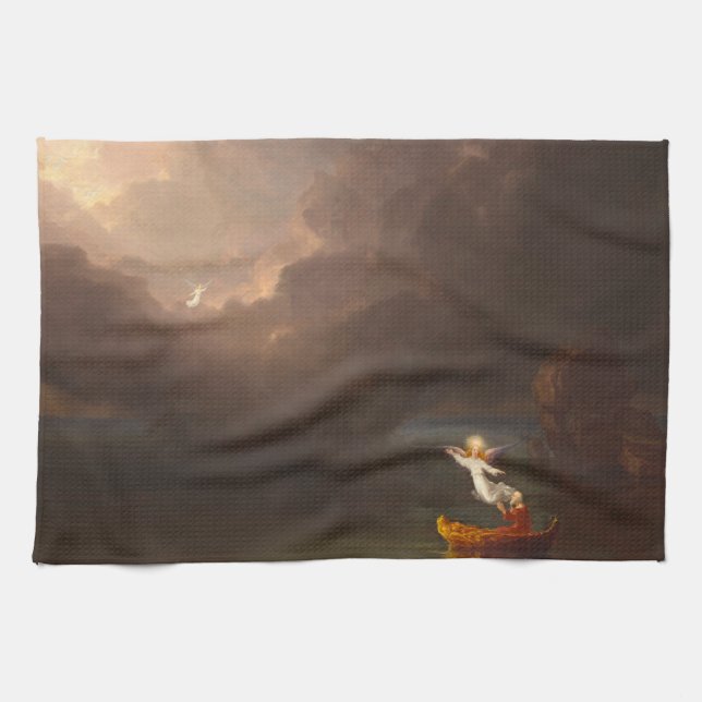 Livets ålder Thomas Cole 1842 Kökshandduk (Horisontell)