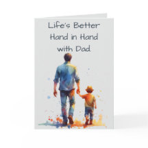 Livets är bättre hand i hand med pappa, Grattis på