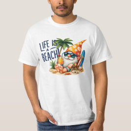 Livets är en strand T-Shirt