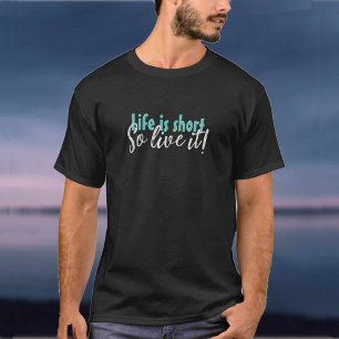 Livets är kort T-shirt