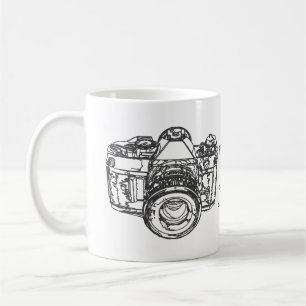 Livets är som en kamera-citat kaffemugg