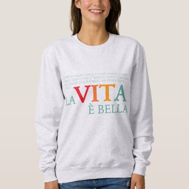 Livets är vackert t shirt (Framsida)