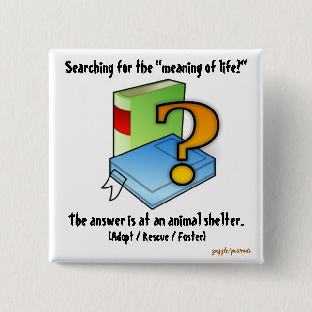 Livets betydelse knapp (Framsida)