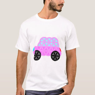 Livets bil - Helig formar A3.Rosa. T Shirt