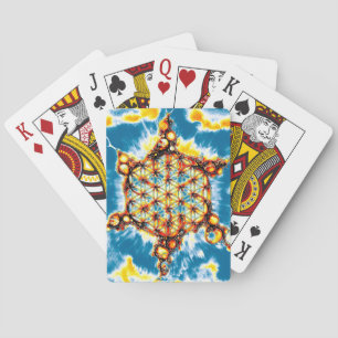 Livets blomma - färglösa vägar 5 casinokort