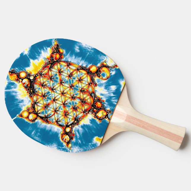 Livets blomma - färglösa vägar 5 pingisracket (Sidan)