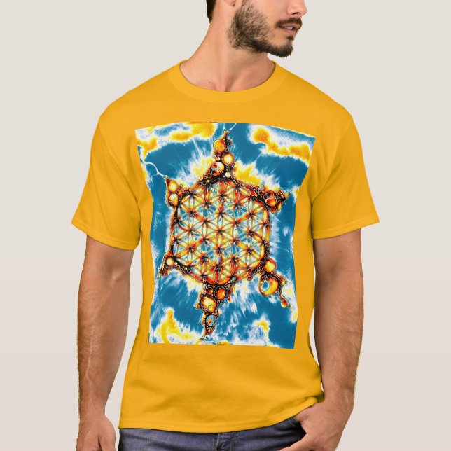 Livets blomma - färglösa vägar 5 t shirt (Framsida)