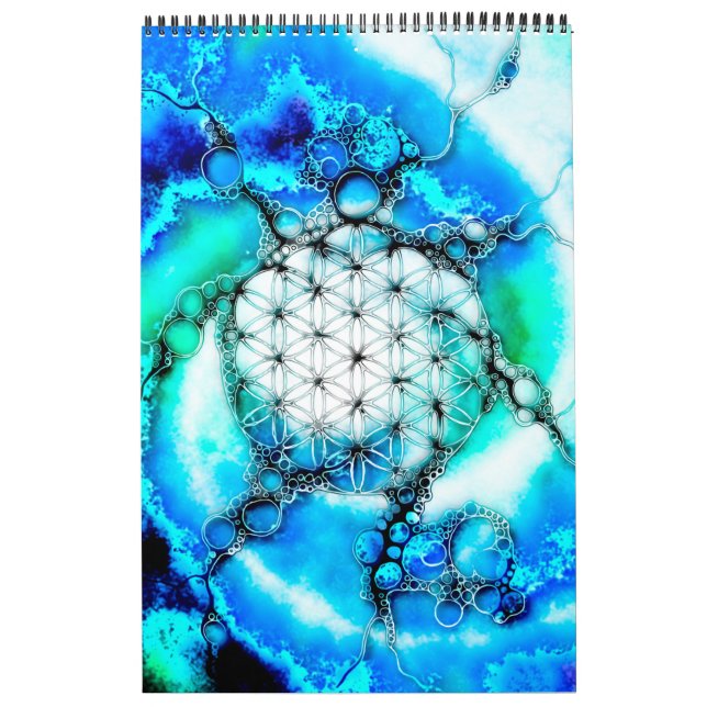 Livets blomma - färgstarka vägar 2 kalender (Omslag)