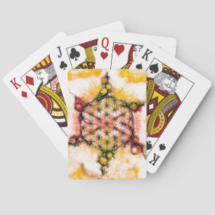 Livets blomma - färgstarka vägar 4 casinokort