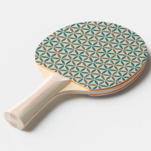 Livets blomma - frimärke mönster - BG 1 Pingisracket