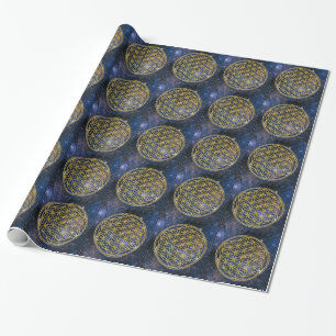 Livets blomma - Galaxy Presentpapper