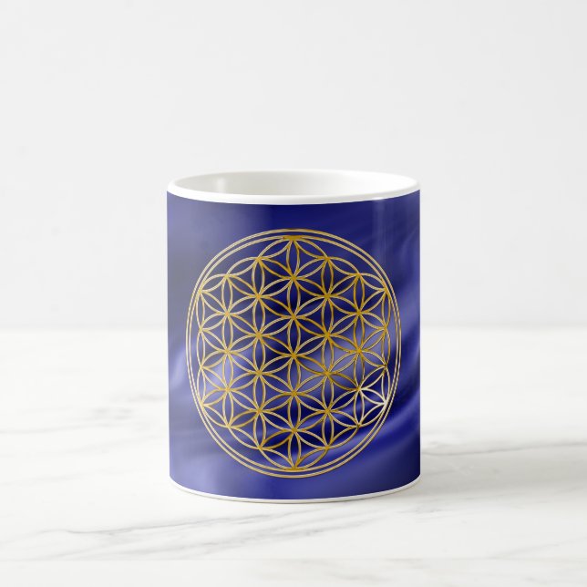 Livets blomma | guld, liten kaffemugg (Center)
