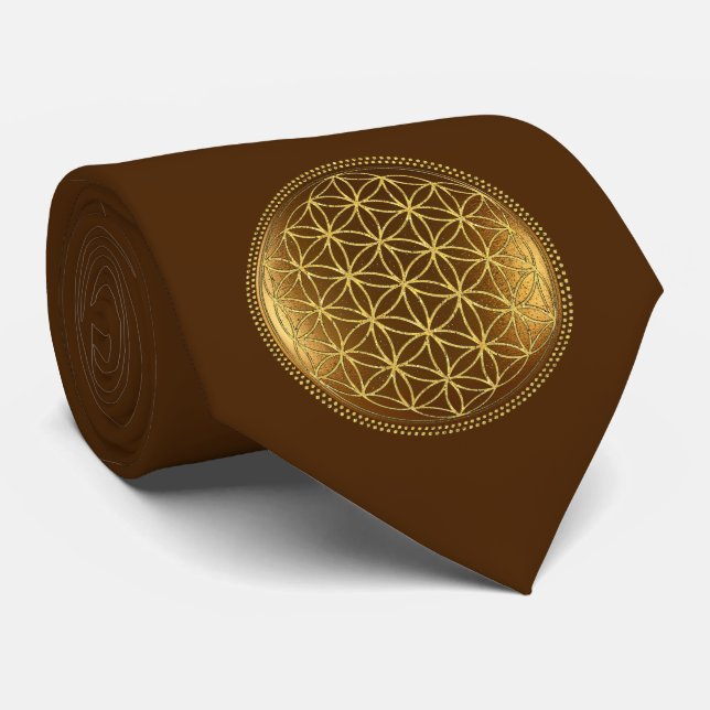 LIVETS BLOMMA - Helig Geometri Medaljong 1 Slips (Rullad)